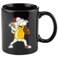 Beer Baseball Pitcher Pub 11oz C Handle Ceramic Mug