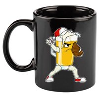 Beer Baseball Pitcher Pub 11oz C Handle Ceramic Mug