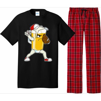 Beer Baseball Pitcher Pub Pajama Set