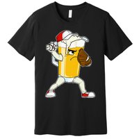 Beer Baseball Pitcher Pub Premium T-Shirt