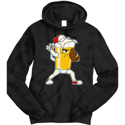 Beer Baseball Pitcher Pub Tie Dye Hoodie