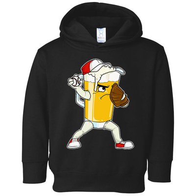 Beer Baseball Pitcher Pub Toddler Hoodie