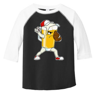 Beer Baseball Pitcher Pub Toddler Fine Jersey T-Shirt