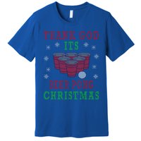 Beerpong Beer Pong Christmas Ing Game Gift Premium T-Shirt