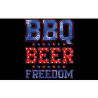 BBQ Beer Freedom Bumper Sticker