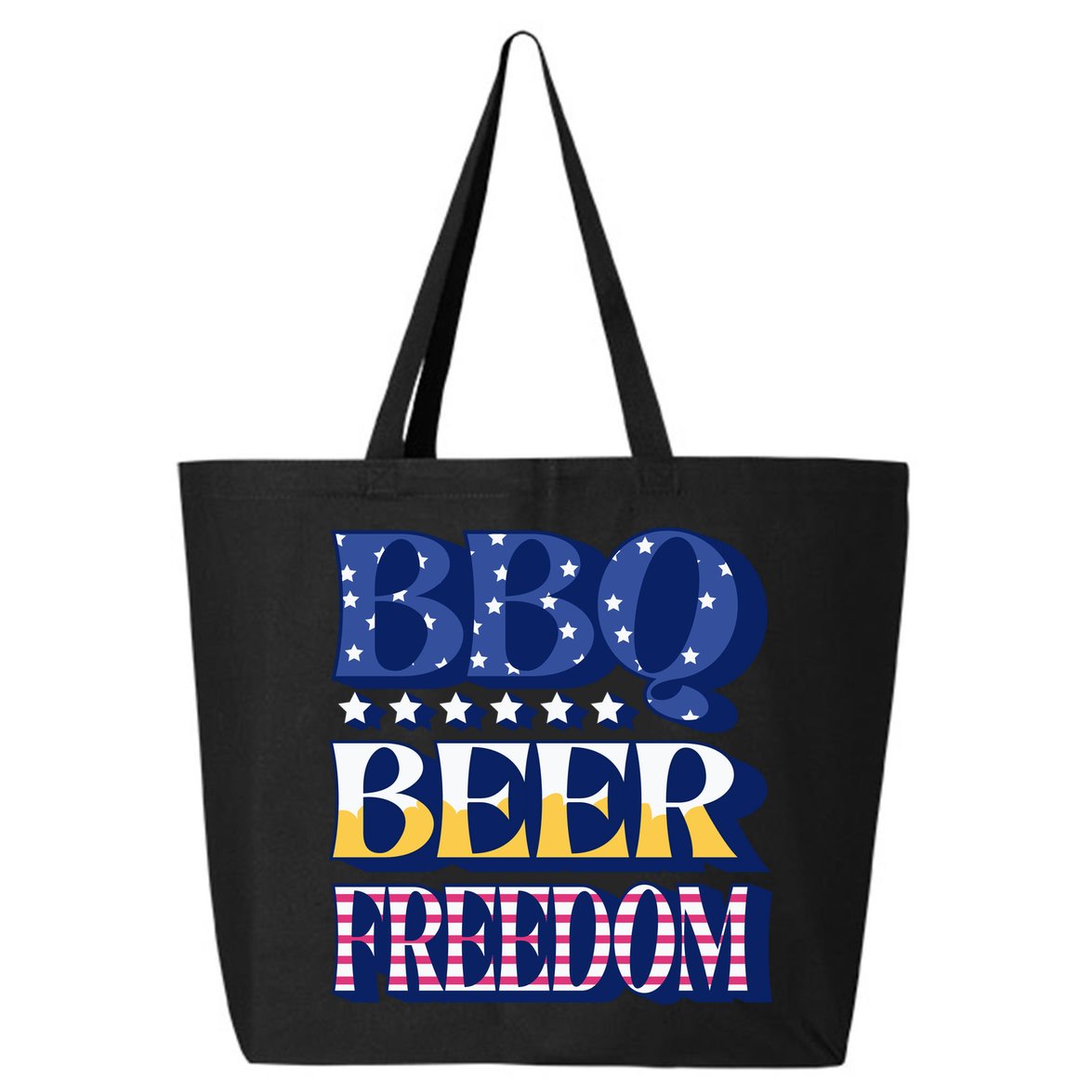 BBQ Beer Freedom Patriotic 25L Jumbo Tote