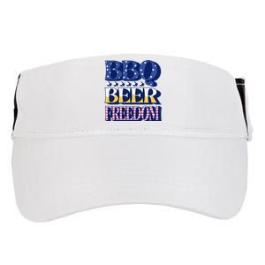 BBQ Beer Freedom Patriotic Adult Drive Performance Visor