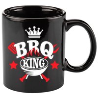 BBQ King 11oz C Handle Ceramic Mug