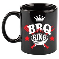 BBQ King 11oz C Handle Ceramic Mug