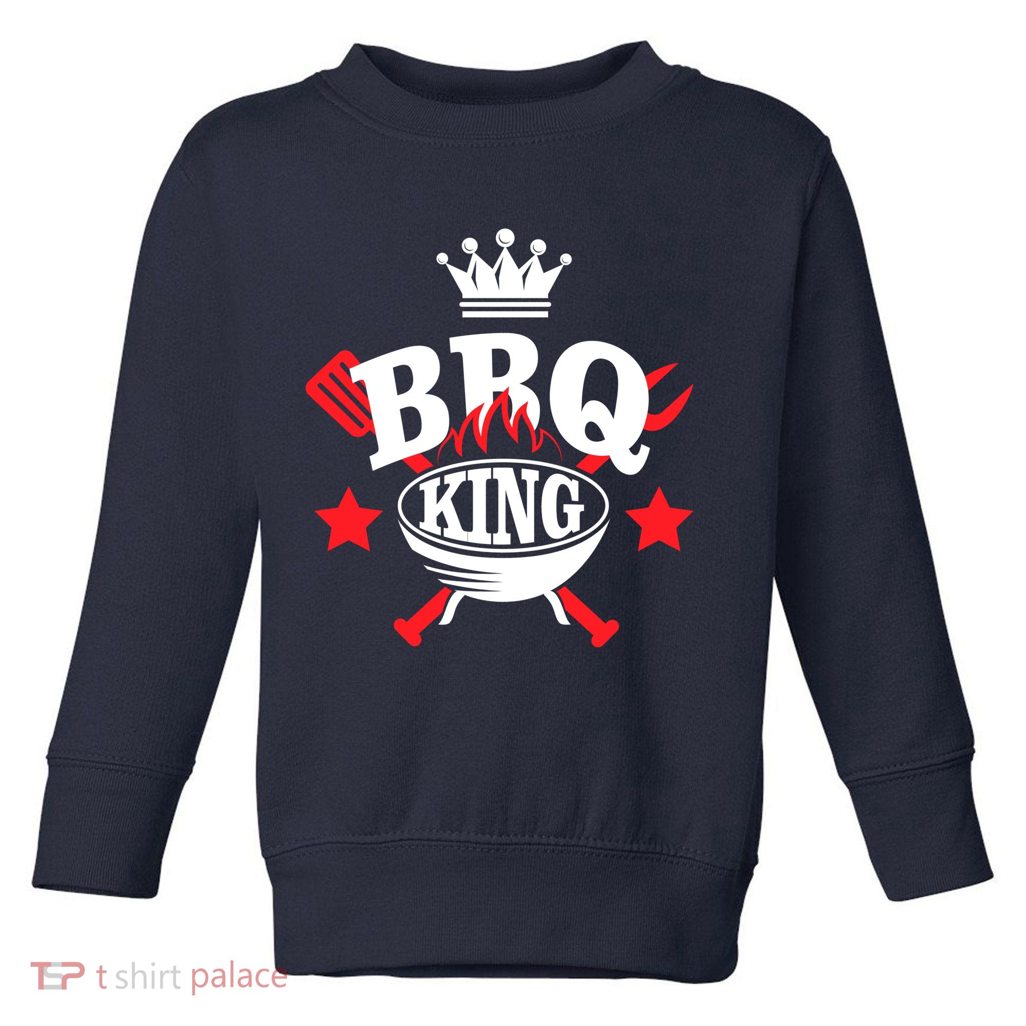 BBQ King Toddler Sweatshirt