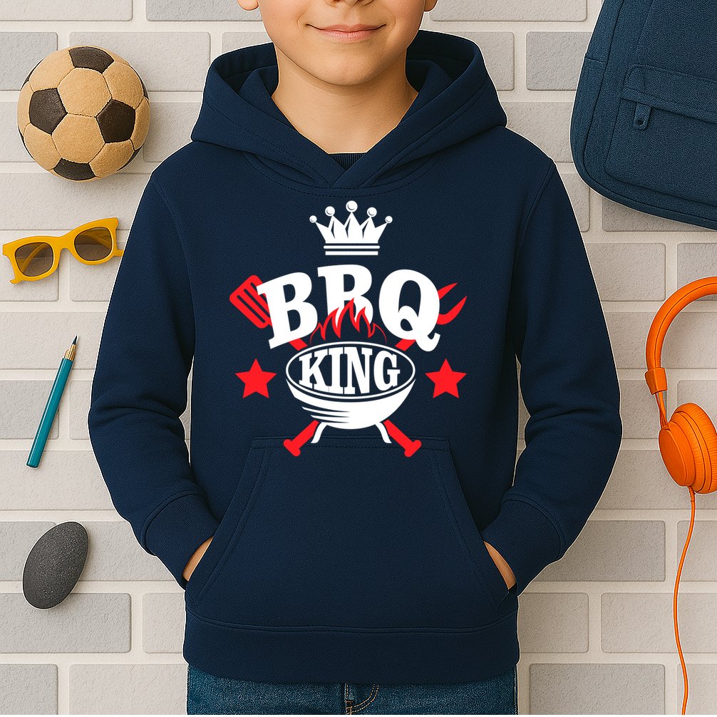 BBQ King Kids Hoodie