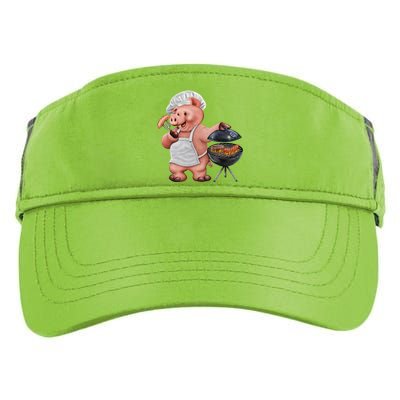 BBQ Pig Grilling Adult Drive Performance Visor