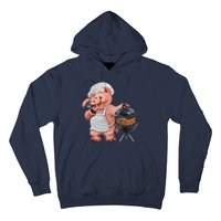 BBQ Pig Grilling Hoodie