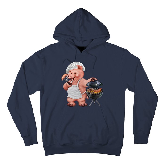 BBQ Pig Grilling Hoodie