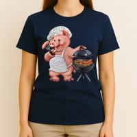 BBQ Pig Grilling T-Shirt