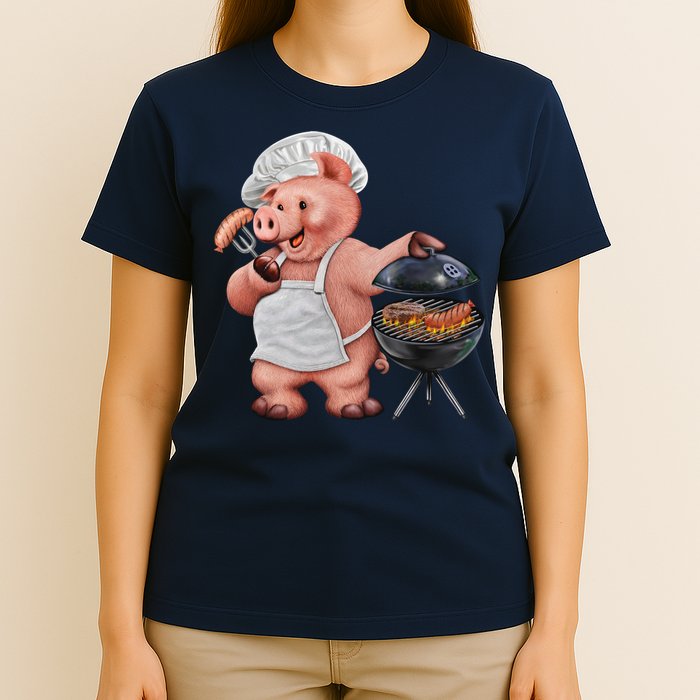 BBQ Pig Grilling T-Shirt
