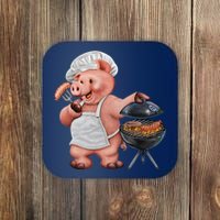 BBQ Pig Grilling Coaster