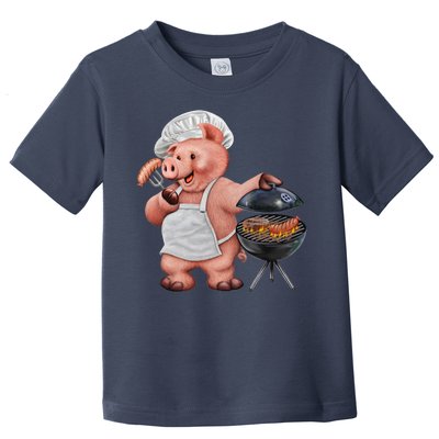 BBQ Pig Grilling Toddler T-Shirt