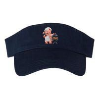 BBQ Pig Grilling Valucap Bio-Washed Visor