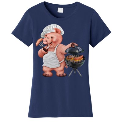 BBQ Pig Grilling Women's T-Shirt