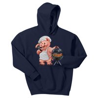 BBQ Pig Grilling Kids Hoodie