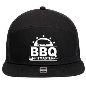 BBQ PitMaster 7 Panel Mesh Trucker Snapback Hat