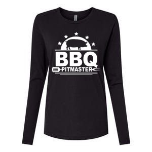 BBQ PitMaster Womens Cotton Relaxed Long Sleeve T-Shirt