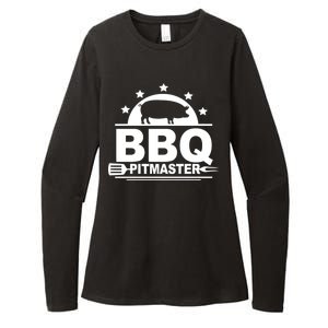 BBQ PitMaster Womens CVC Long Sleeve Shirt