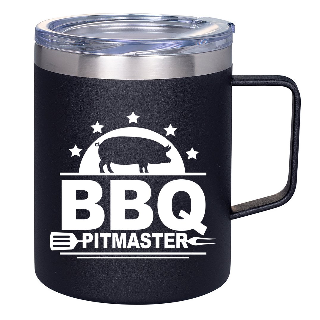 BBQ PitMaster 12oz Stainless Steel Coffee Mug