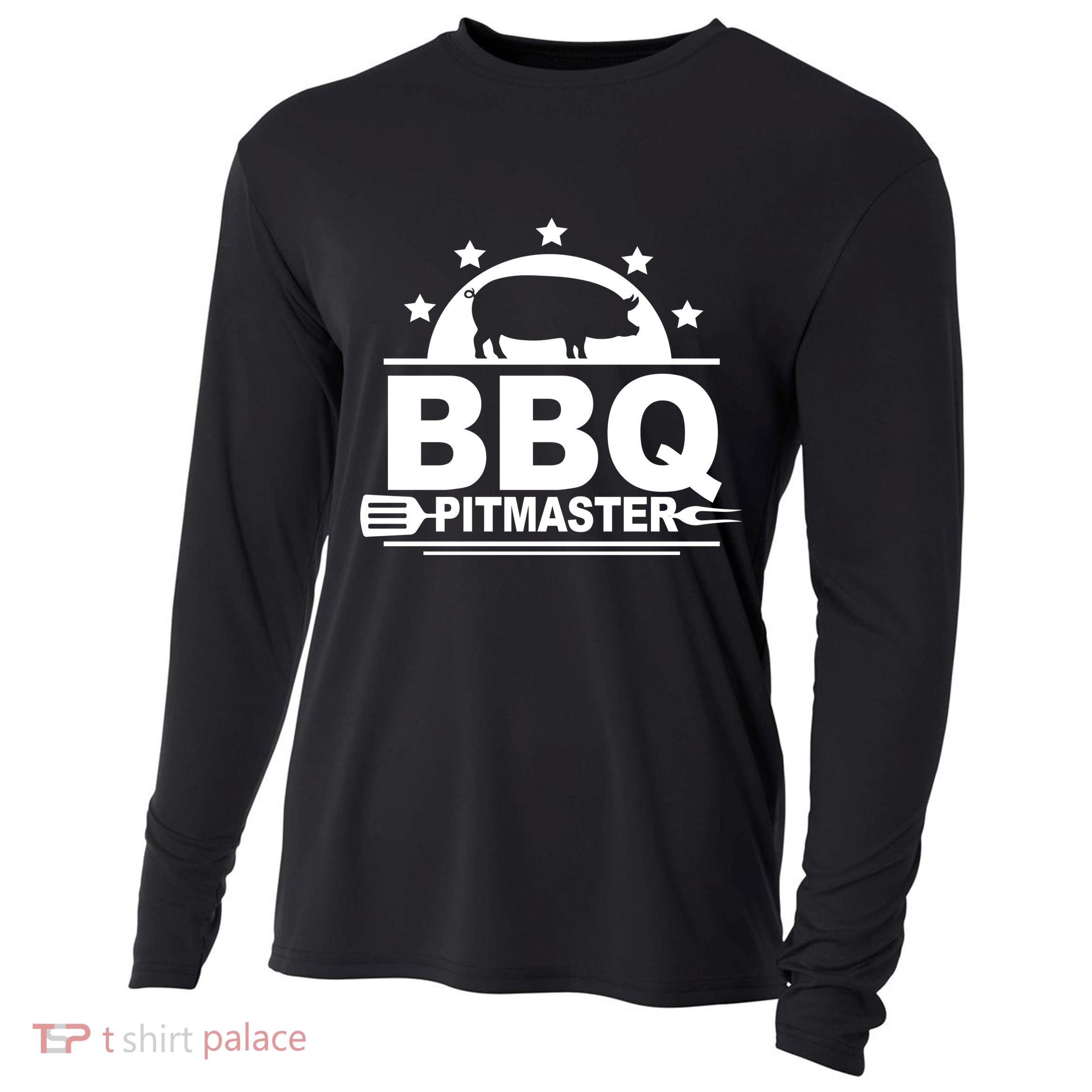 BBQ PitMaster Cooling Performance Long Sleeve Crew