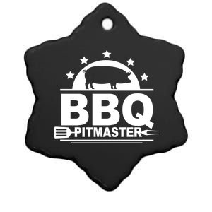 BBQ PitMaster Ceramic Star Ornament