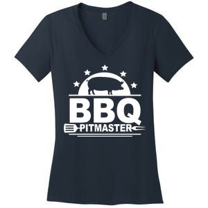 BBQ PitMaster Women's V-Neck T-Shirt