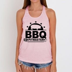 BBQ PitMaster Women's Knotted Racerback Tank