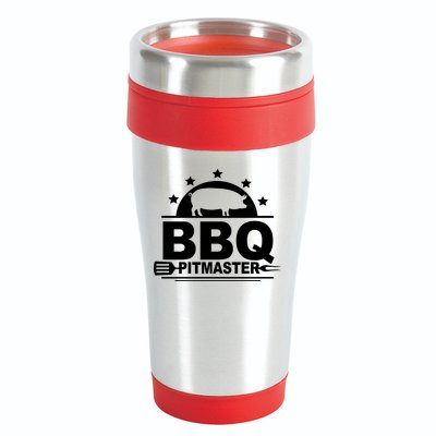 BBQ PitMaster 16oz Travel Tumbler