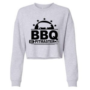 BBQ PitMaster Cropped Pullover Crew