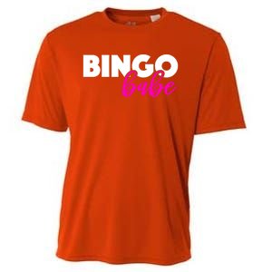 Bingo Babe Quoting Cool Gift Funny Bingo Player Great Gift Cooling Performance Crew T-Shirt