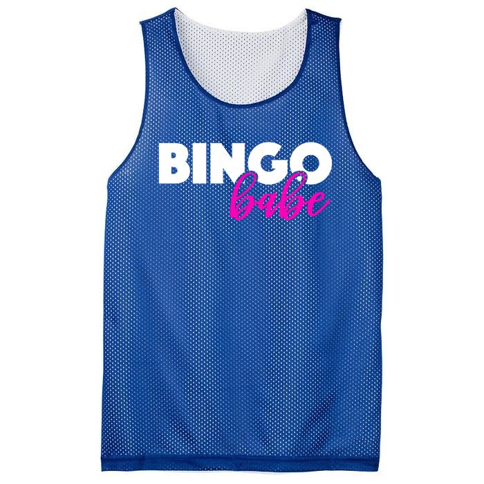 Bingo Babe Quoting Cool Gift Funny Bingo Player Great Gift Mesh Reversible Basketball Jersey Tank