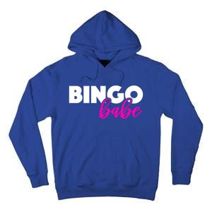 Bingo Babe Quoting Cool Gift Funny Bingo Player Great Gift Tall Hoodie