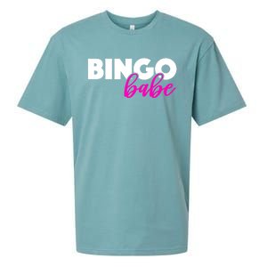 Bingo Babe Quoting Cool Gift Funny Bingo Player Great Gift Sueded Cloud Jersey T-Shirt