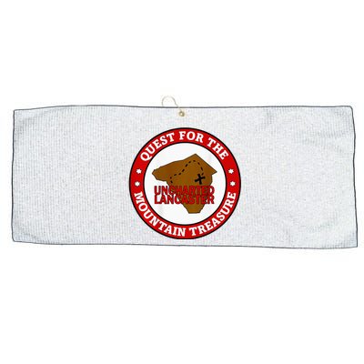 BuzzardS Booty Quest For The Mountain Treasure Large Microfiber Waffle Golf Towel