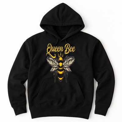 Beekeeping Bee Queen Crown Beekeeper Hoodie