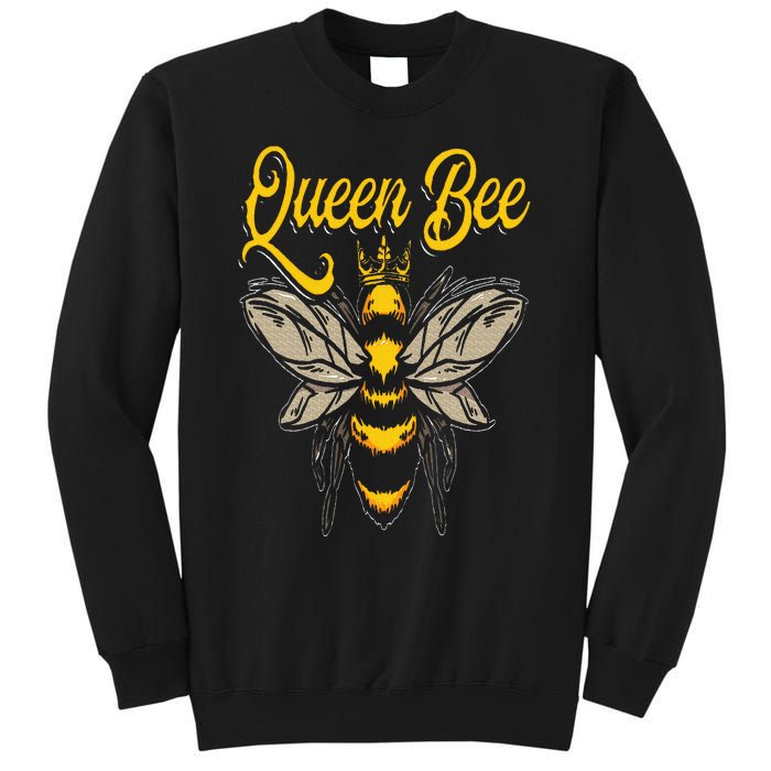 Beekeeping Bee Queen Crown Beekeeper Sweatshirt