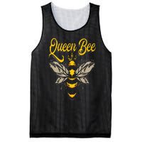 Beekeeping Bee Queen Crown Beekeeper Mesh Reversible Basketball Jersey Tank