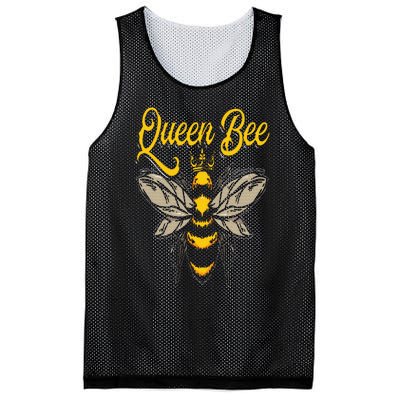 Beekeeping Bee Queen Crown Beekeeper Mesh Reversible Basketball Jersey Tank