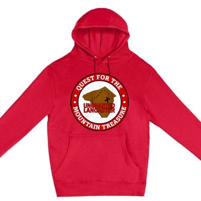 BuzzardS Booty Quest For The Mountain Treasure Premium Pullover Hoodie