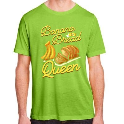 Banana Bread Queen Baking Vegan Baker Gift Adult ChromaSoft Performance T-Shirt