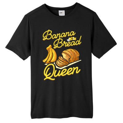 Banana Bread Queen Baking Vegan Baker Gift Tall Fusion ChromaSoft Performance T-Shirt