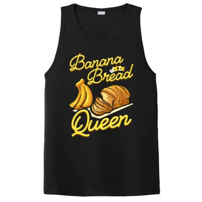 Banana Bread Queen Baking Vegan Baker Gift PosiCharge Competitor Tank