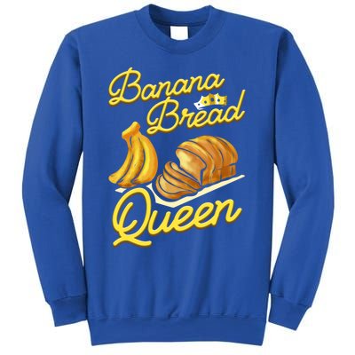 Banana Bread Queen Baking Vegan Baker Gift Sweatshirt