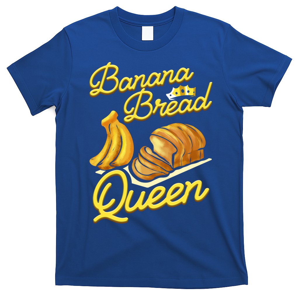 Banana Bread Queen Baking Vegan Baker Gift T-Shirt